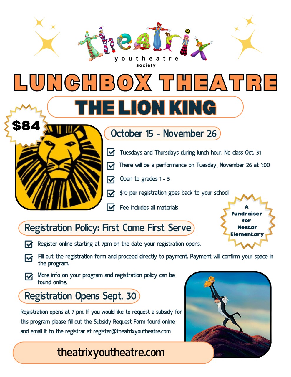 Nestor - Lunchbox Theatre - The Lion King